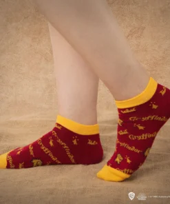 Alternative view of Set of 3 Gryffindor Ankle Socks