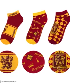 Set of 3 Gryffindor Ankle Socks