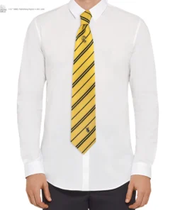 Alternative view of Deluxe Hufflepuff Tie