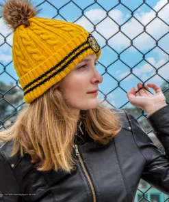 Alternative view of Pompom Beanie Hufflepuff