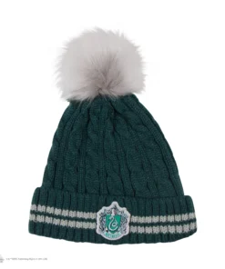 Pompom Beanie Slytherin