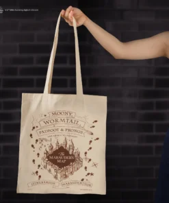 Alternative view of Tote bag - Marauder's Map