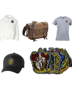 Alternative view of Set of 6 Harry Potter Crests Patches ( Iron-on)