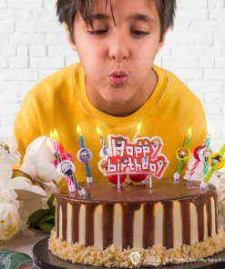 Alternative view of Candles-Set of 10 + 1 Happy Birthday Harry Potter Kawaii