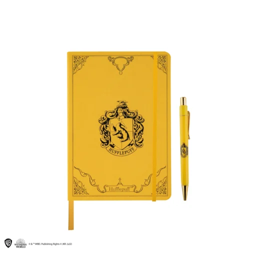 Deluxe Notebook Set with Pen - Hufflepuff