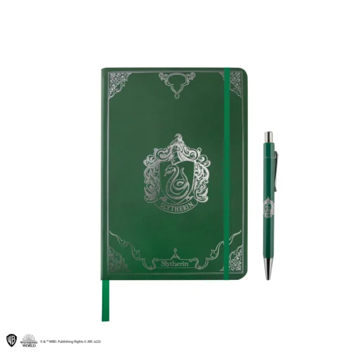 Deluxe Notebook Set with Pen - Slytherin