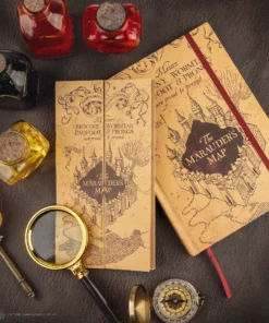 Alternative view of Notebook-Foldable Marauder's Map