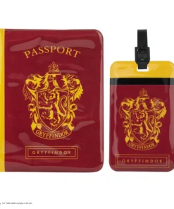 Tag + Passport cover Set - Gryffindor