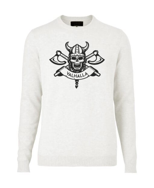 White Valhalla Jumper