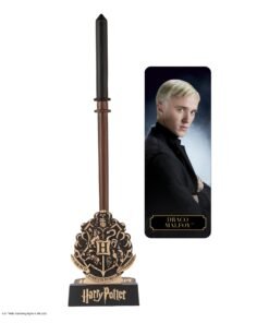 Draco Malfoy Wand Pen with Stand& Lenticular Bookmark