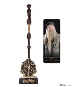 Albus Dumbledore Wand Pen with Stand & Lenticular Bookmark