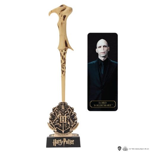 Lord Voldemort Wand Pen with Stand & Lenticular Bookmark