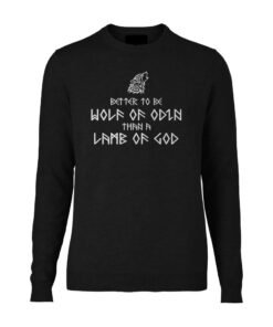 Black Wolf of Odin Jumper