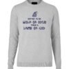 Grey Melange Wolf of Odin Jumper