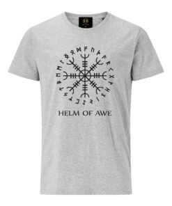 Grey Melange Helm of Awe T-Shirt