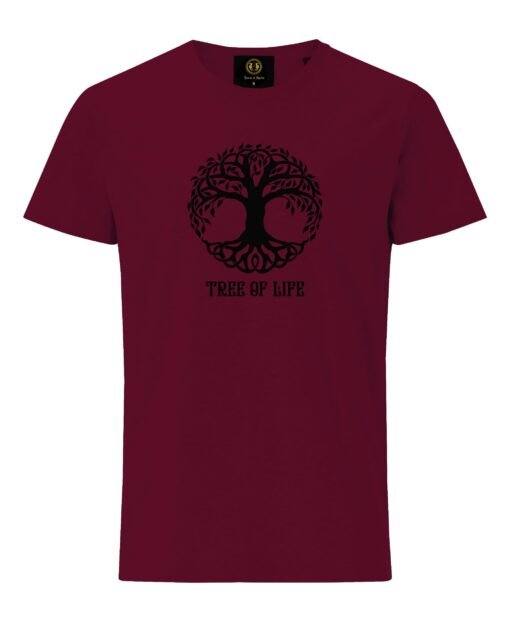 Maroon Tree of Life T-Shirt