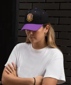 Alternative view of Nevermore Academy Purple Baseball Cap