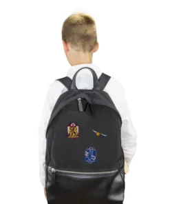 Alternative view of Set of 3 Harry Potter Crest/Patch Golden Snitch Deluxe