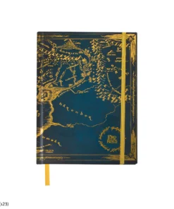Middle-Earth Hardcover Notebook with foldable map