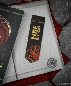 Alternative view of Targaryen Metal Bookmark