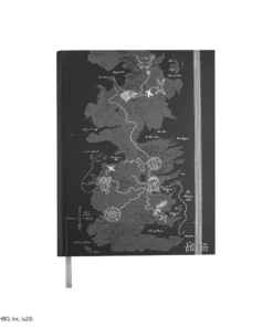 Westeros Hardcover Notebook with foldable map