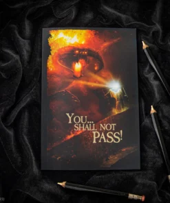 Alternative view of You... Shall not pass! Notebook