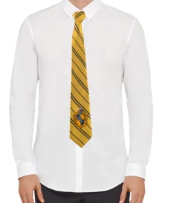 Alternative view of Necktie - Woven - Hufflepuff ADULT