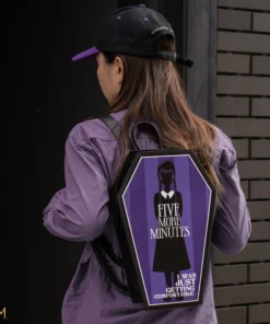 Alternative view of Backpack - Wednesday Coffin