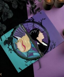 Alternative view of Hard Cover Notebook - Wednesday and Enid