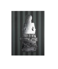 Soft cover notebook - Wednesday This Is My Writing Time-Black