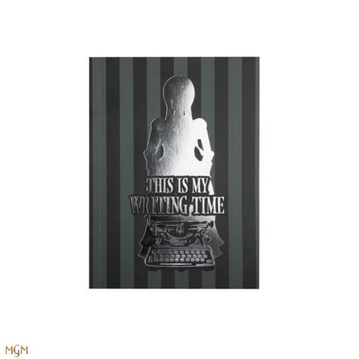 Soft cover notebook - Wednesday This Is My Writing Time-Black
