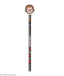 Pencil with rubber Eleven