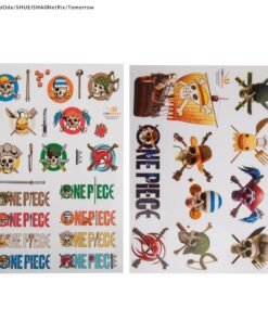 Sticker set of 36 One piece Icons and Logos