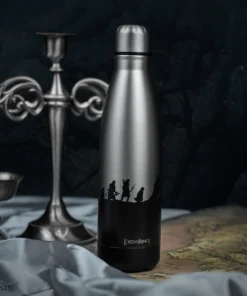 Alternative view of Water Bottle Fellowship of the ring Silver