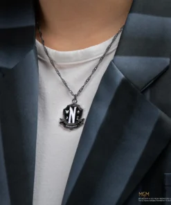Alternative view of Nacklace Nevermore Academy Black