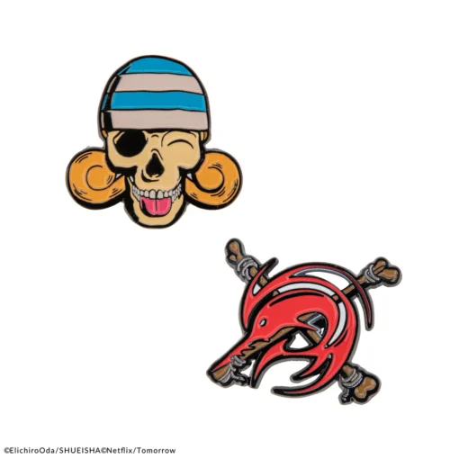 Pin set of 2 Nami & Arlong