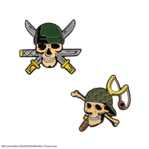 Pin set of 2 Zoro & Usopp