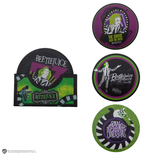 Set of 4 Beetlejuice Coasters