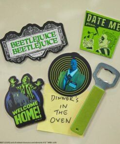 Alternative view of Set of 4 Beetlejuice Magnets