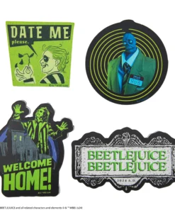 Set of 4 Beetlejuice Magnets