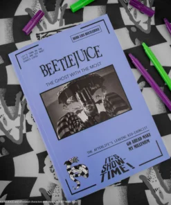 Alternative view of It's Show Time Notebook-Beetlejuice