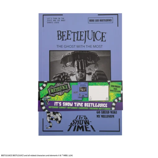 It's Show Time Notebook-Beetlejuice