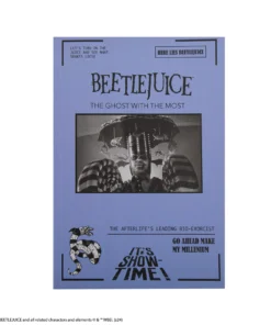 It's Show Time Notebook-Beetlejuice
