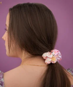 Alternative view of Set of 3 Wednesday Scrunchies