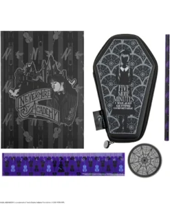 Wednesday's Coffin Stationery Set