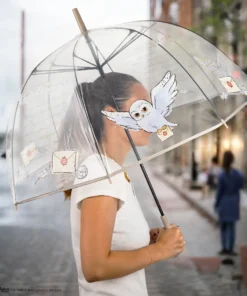 Alternative view of Hedwig Transparent Umbrella