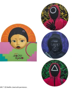 Set of 4 Squid Game Coasters