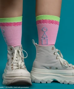 Alternative view of Set of 3 Squid Game Socks