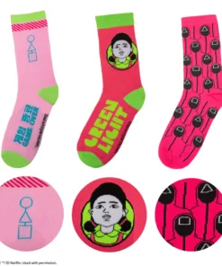 Set of 3 Squid Game Socks