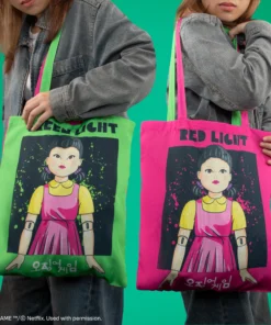 Alternative view of Red Light, Green Light Tote Bag